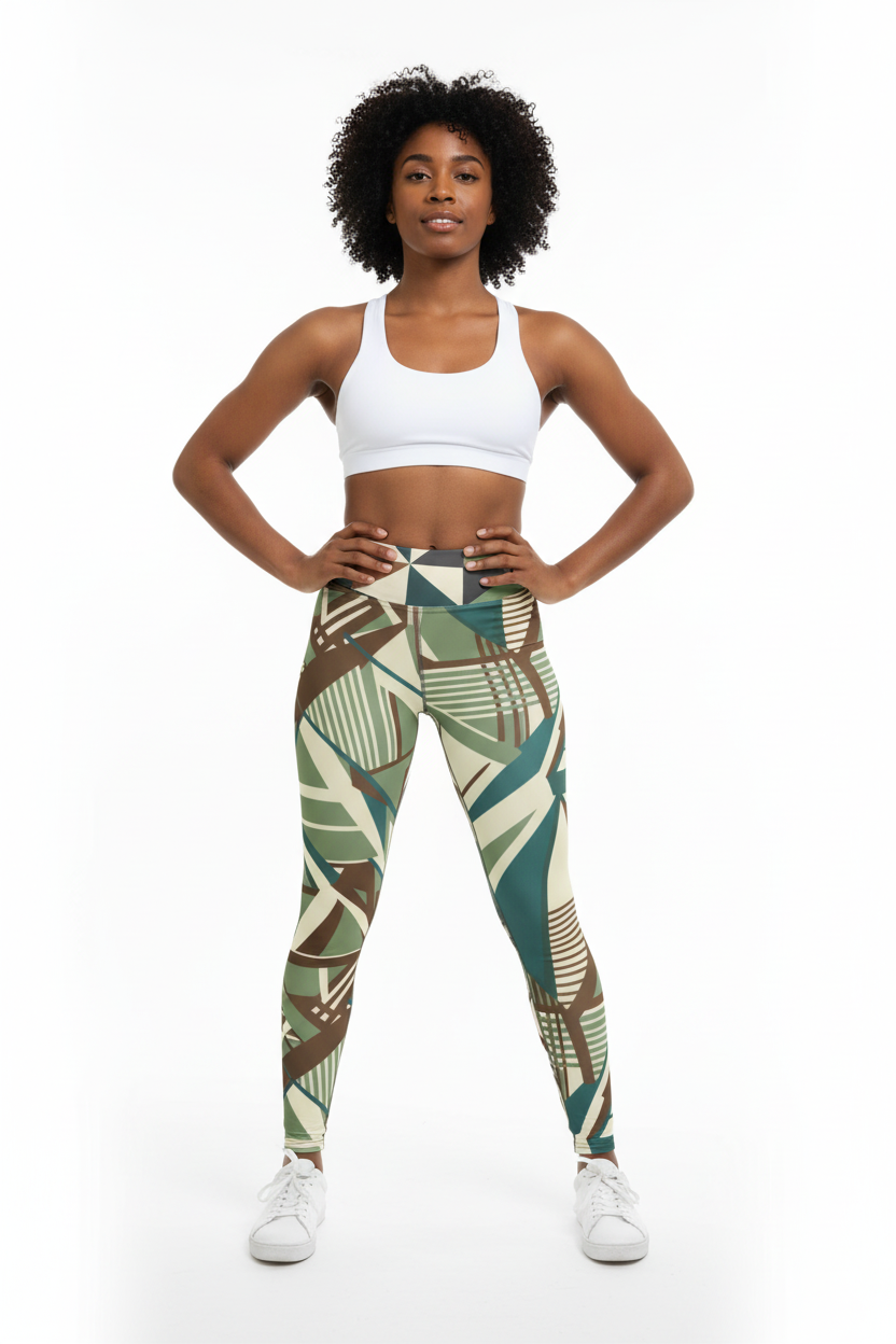 Black woman sports bra