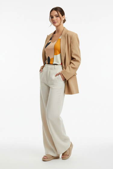 Blazer & Linen Look