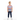 Blonde boy in Independence Match tee on white background