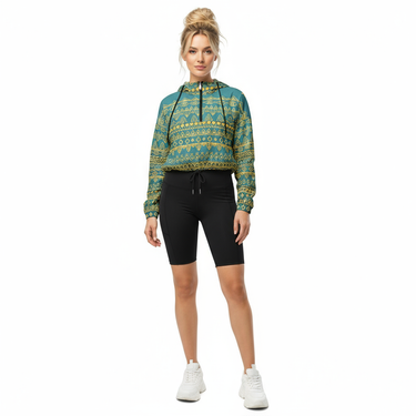 Blonde Female Model Look