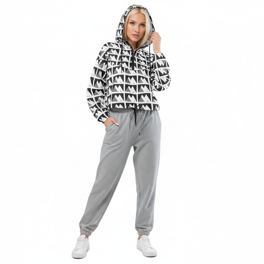 Alppeer Women’s cropped windbreaker