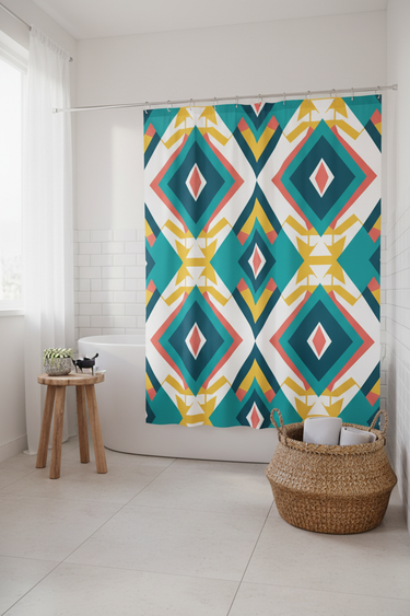 Bohemian bathroom
