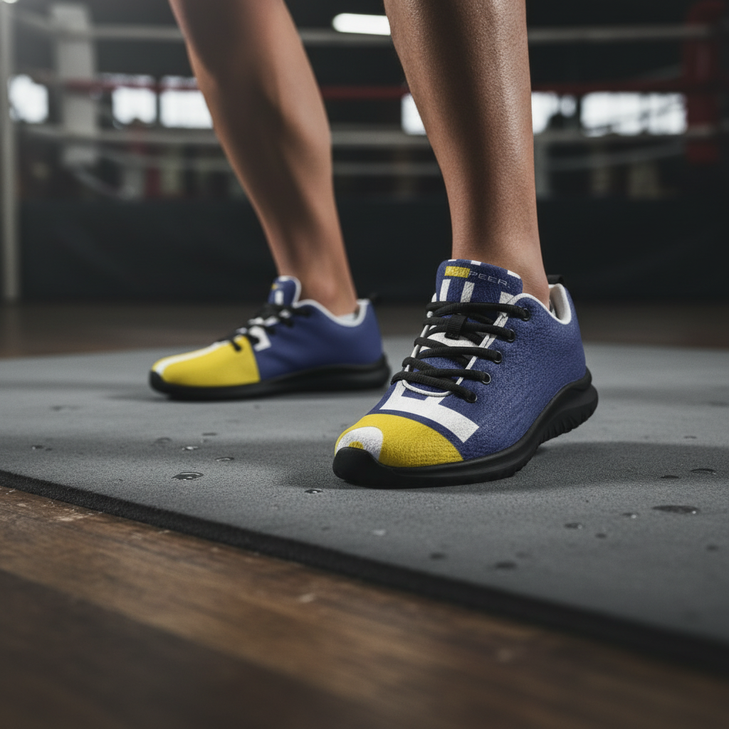 Boxing gym footwork
