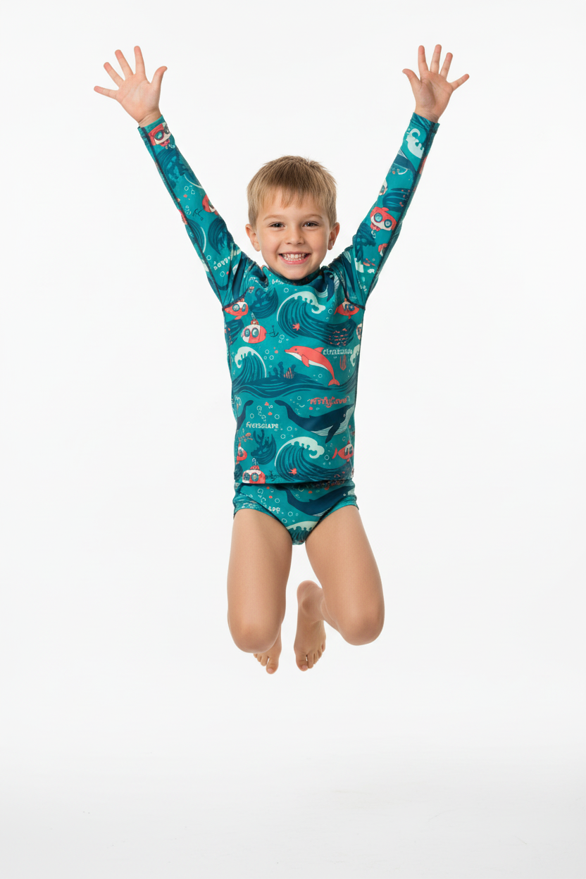 Boy 5 Jumping