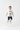 Boy age 4 playful jumping energetic