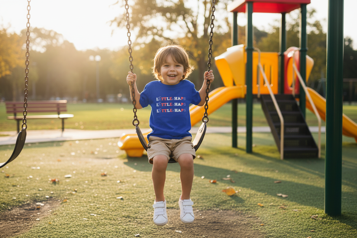 Boy at playground