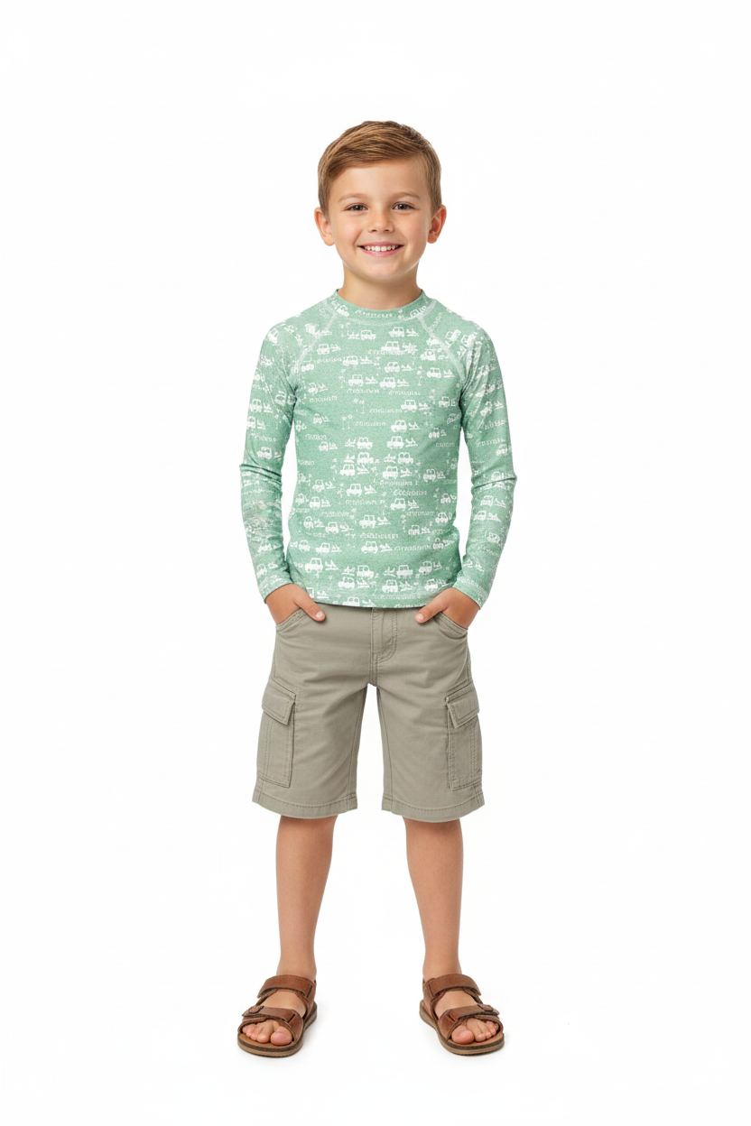 Boy Casual Cargo Look