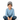 Boy in gray beanie sitting
