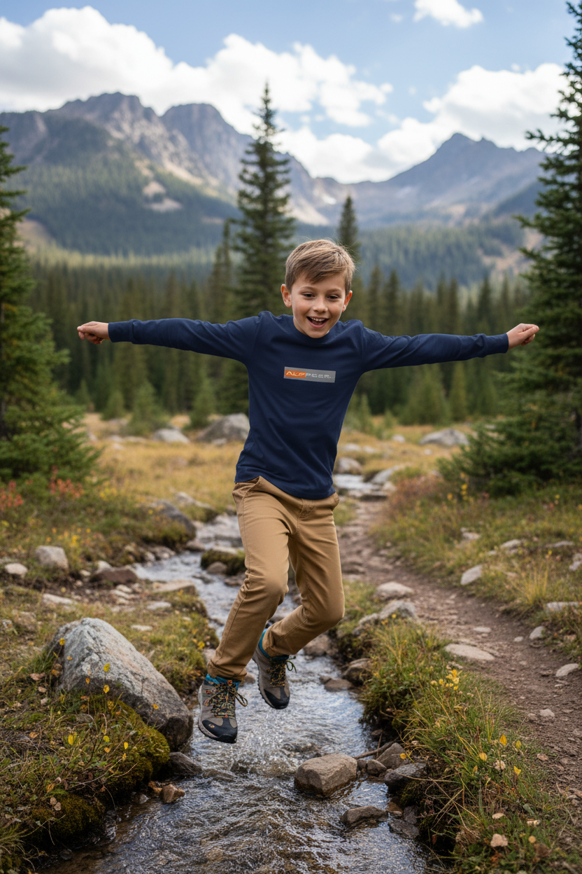 Boy Mountain Look - Navy