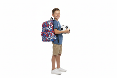 Boy with soccer ball