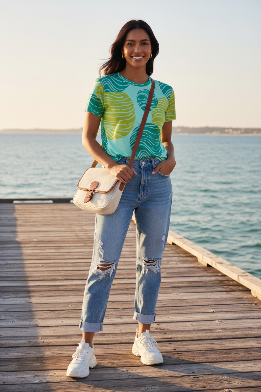Boyfriend Jeans Beach
