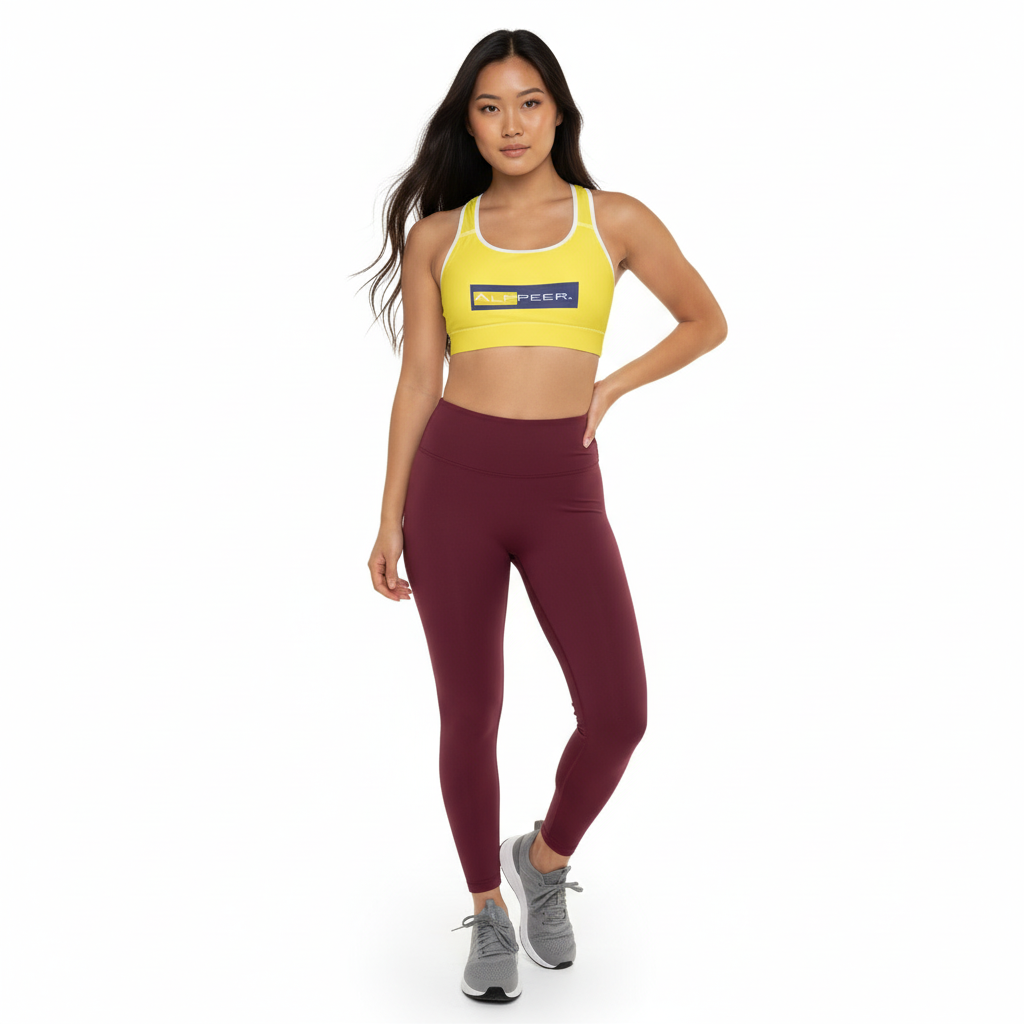 Burgundy Leggings Look