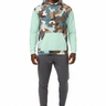 Camo Colorblock Hoodie with Charcoal Joggers - Full Body