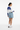 Casual Denim Skirt Back