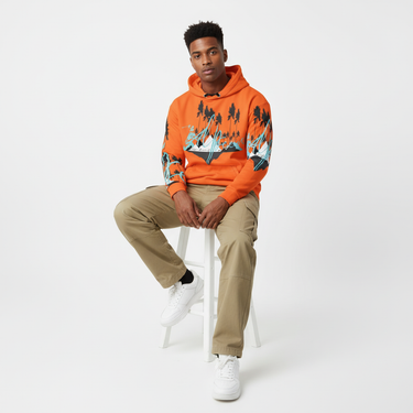 Casual seated look