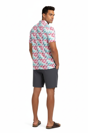 Charcoal Boardshorts Back Angle