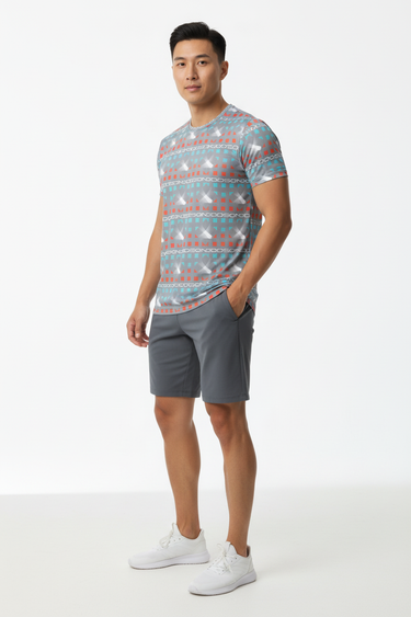 Charcoal Shorts Front