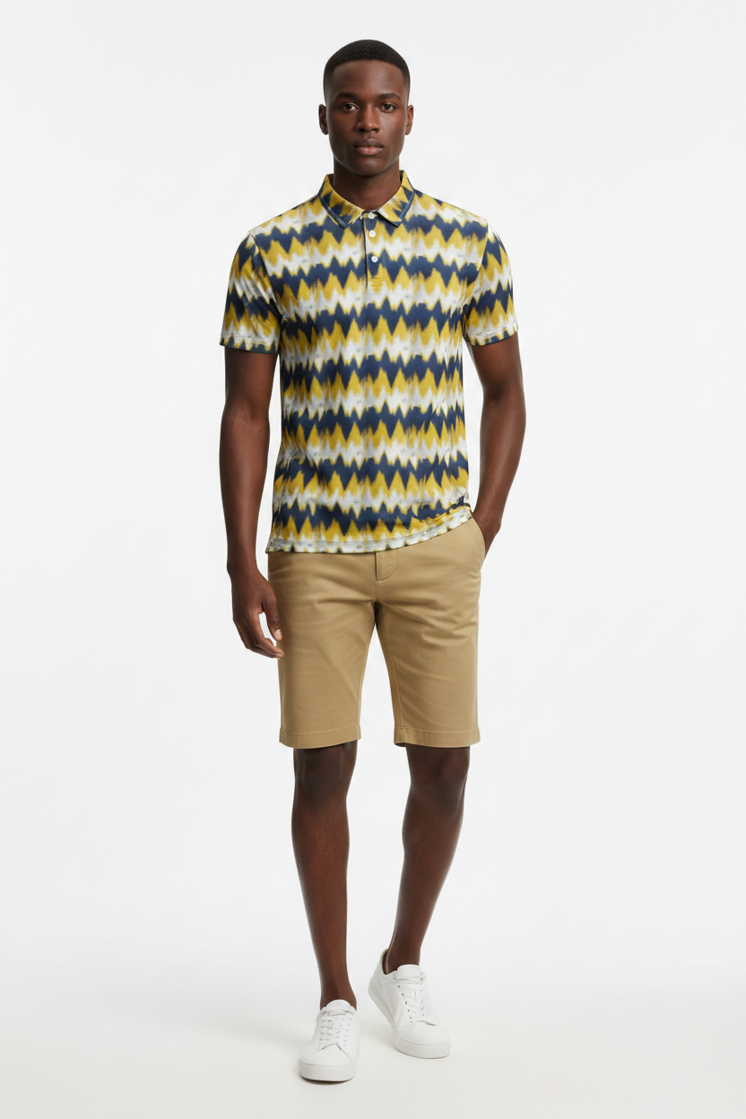 Chevron Polo - Look 2