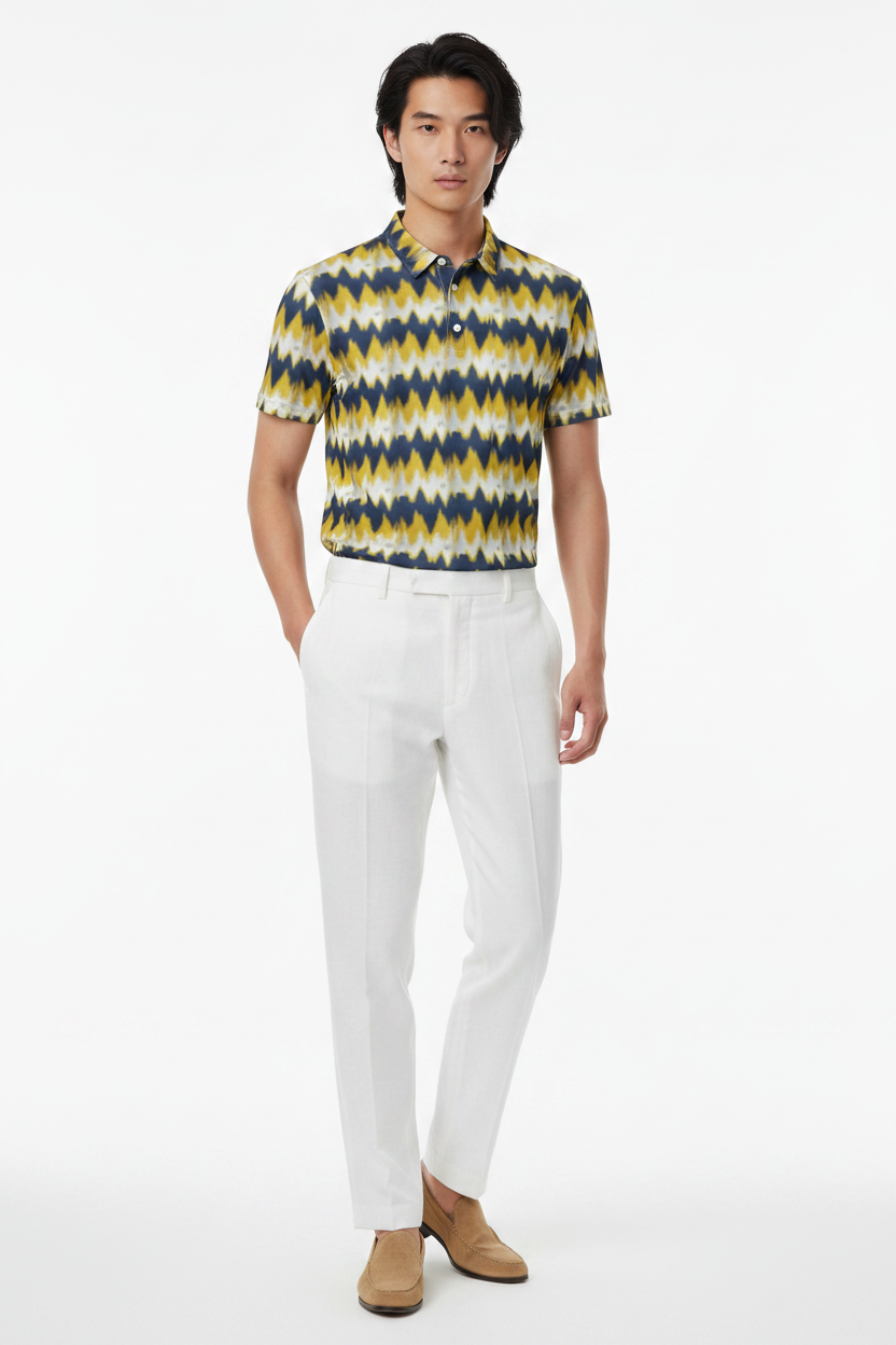 Chevron Polo - Look 3