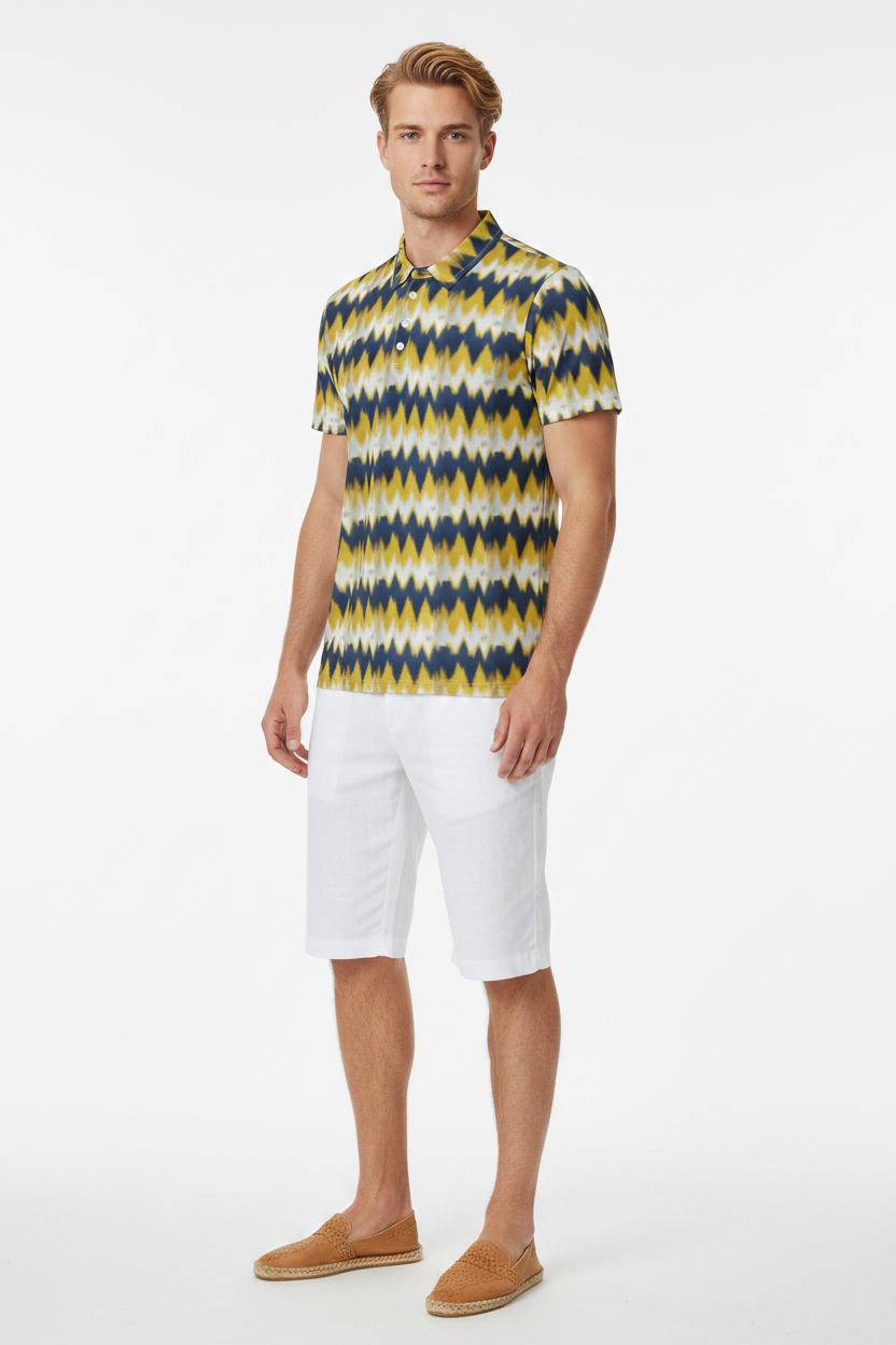 Chevron Polo - Look 5