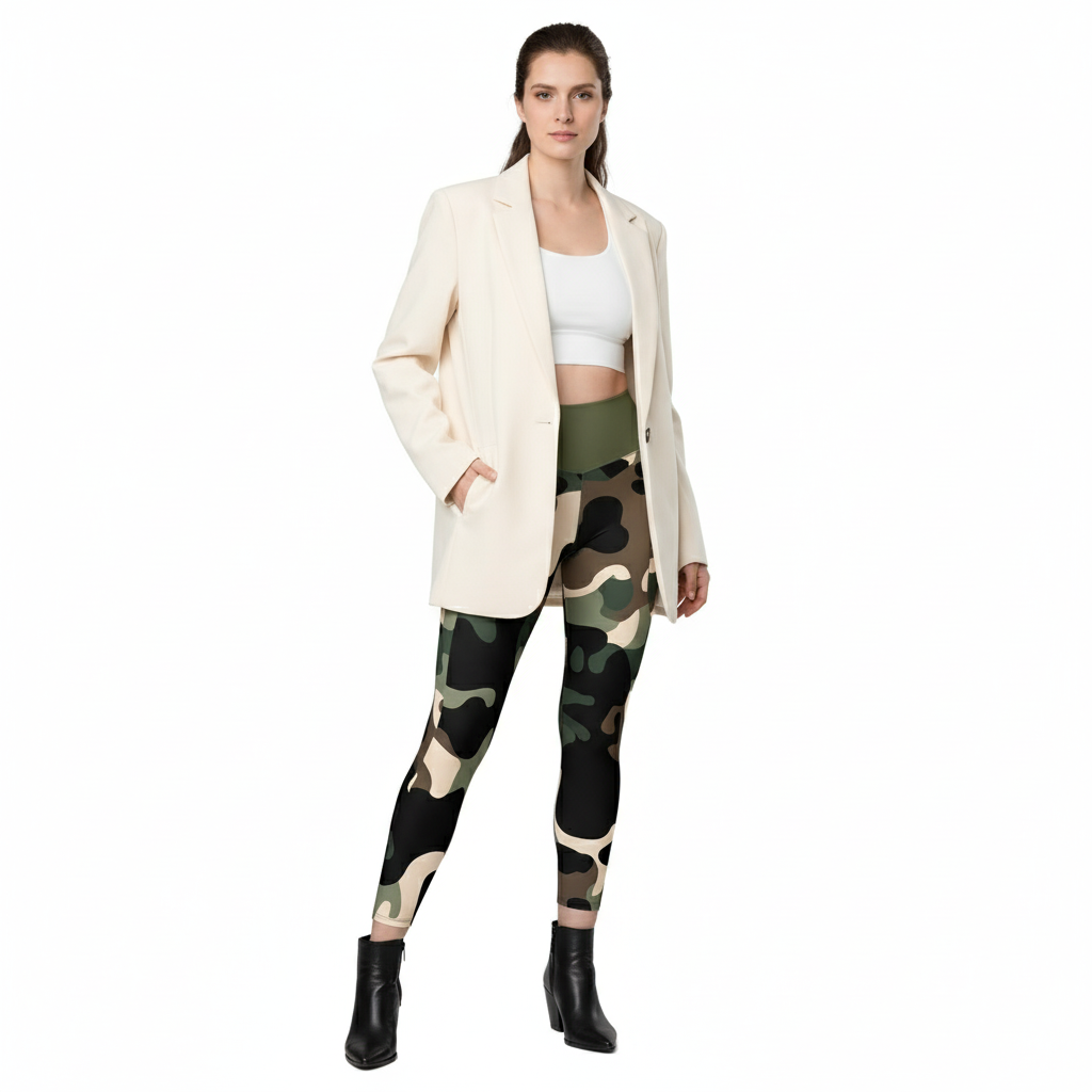 Chic look with blazer