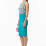 Classy Turquoise Pencil Skirt