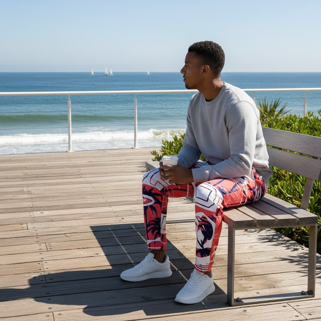 Coastal Boardwalk Look