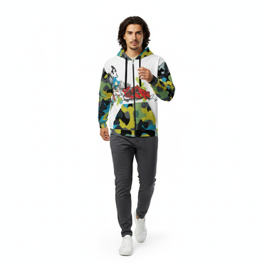 Confident stride look
