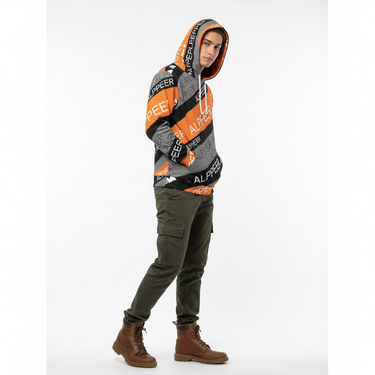 Courtside hoodie cargo pants white background