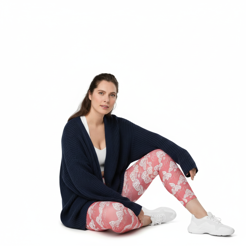 Cozy look with cardigan