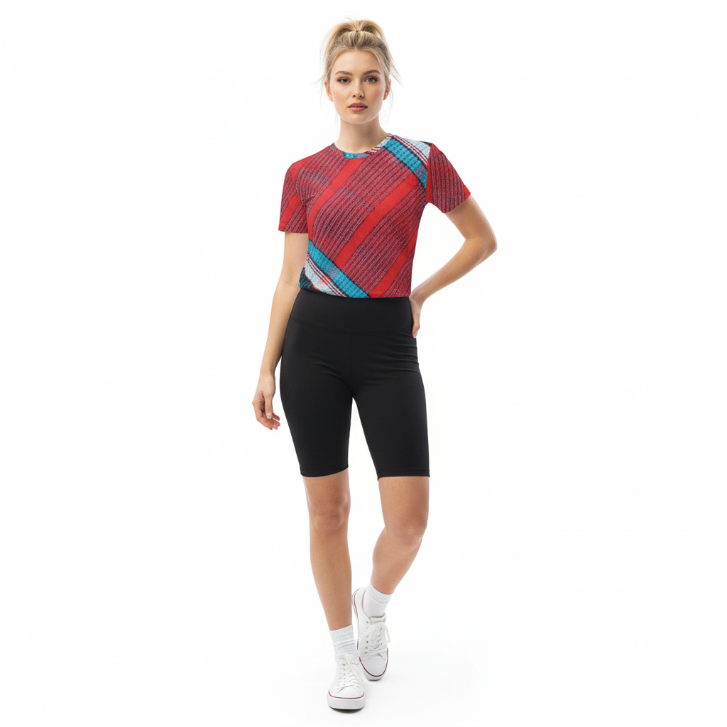 Cozy Summers Tee with Biker Shorts