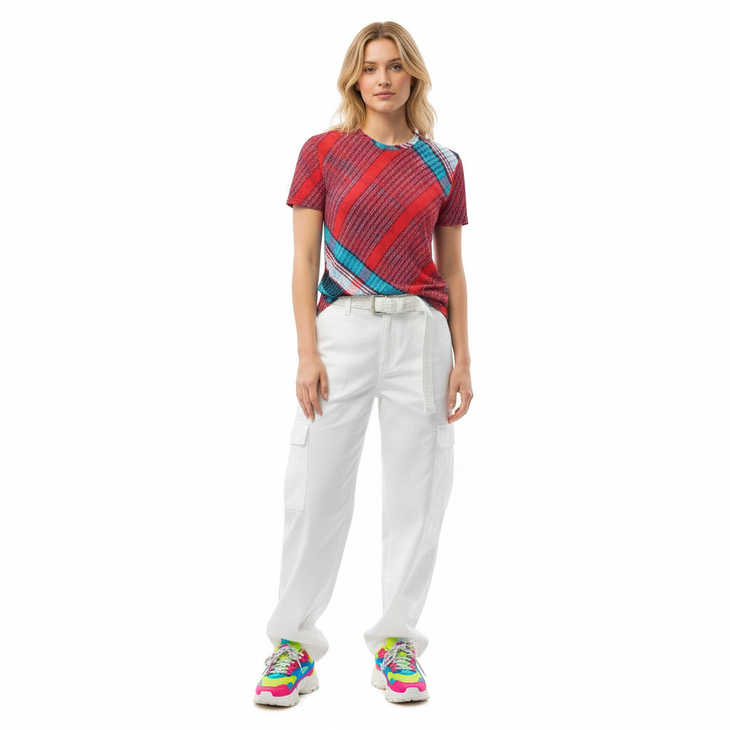 Cozy Summers Tee with Cargo Pants