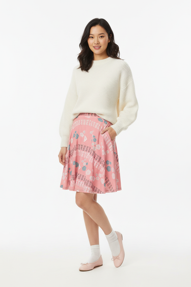 Cozy sweater look