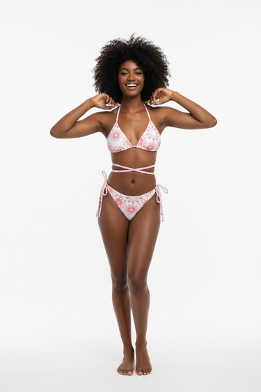 Criss-cross back styling