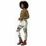 Cropped olive sweater fall look