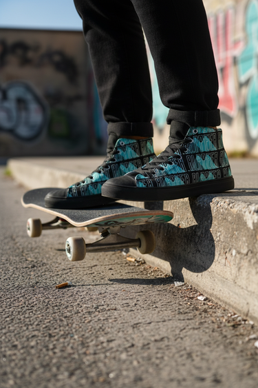 Curb grind low angle