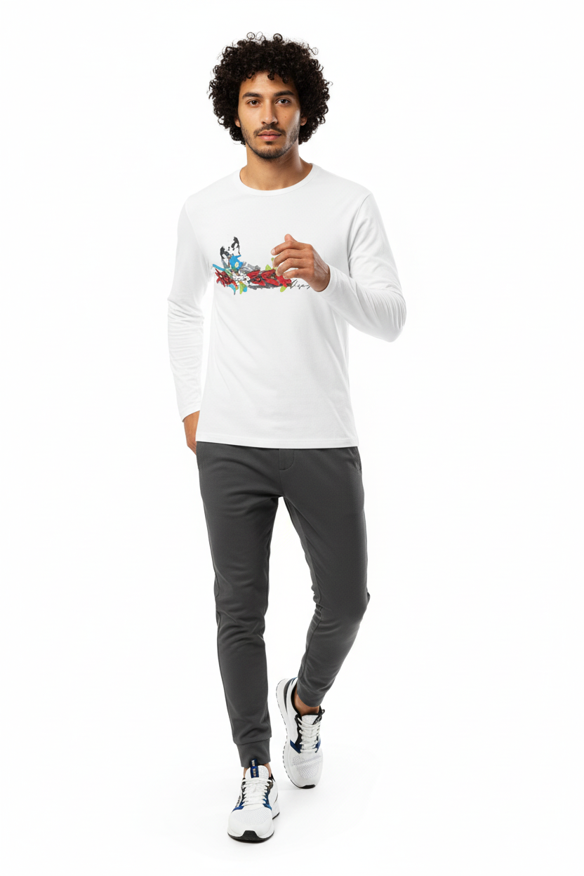 Curly Hair Model - Athleisure