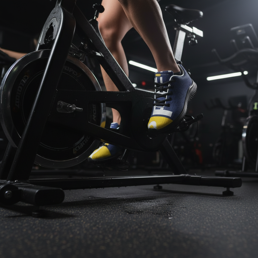 Cycling studio detail