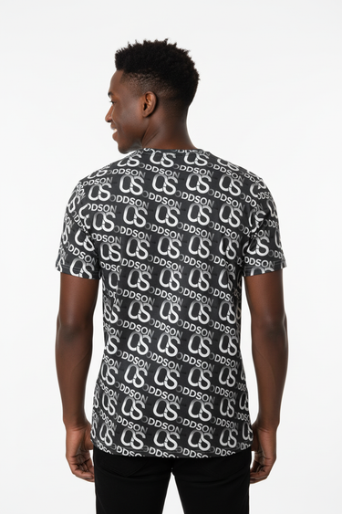DDDSON Monogram Tee Male Back Portrait