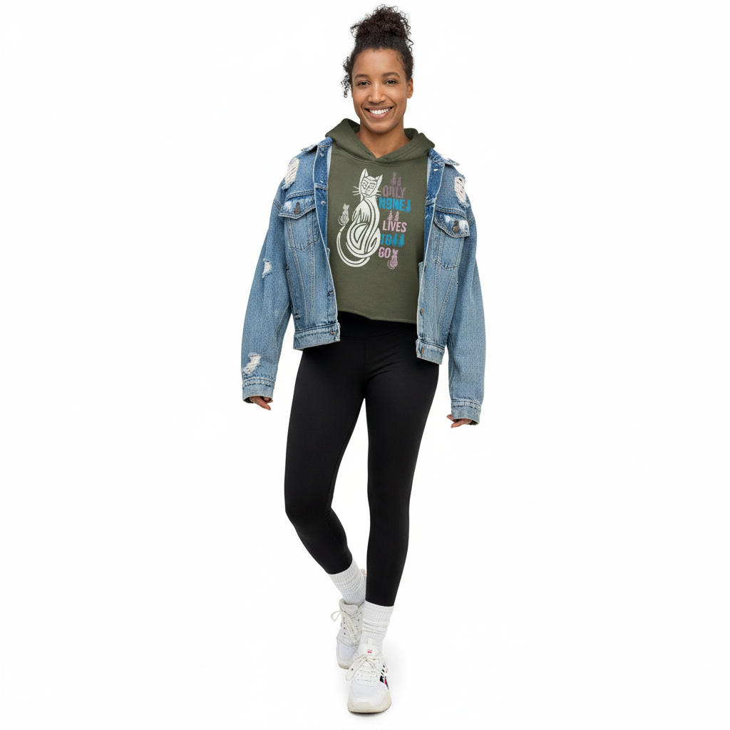 Denim jacket layer look