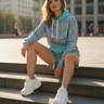 Denim Shorts Look
