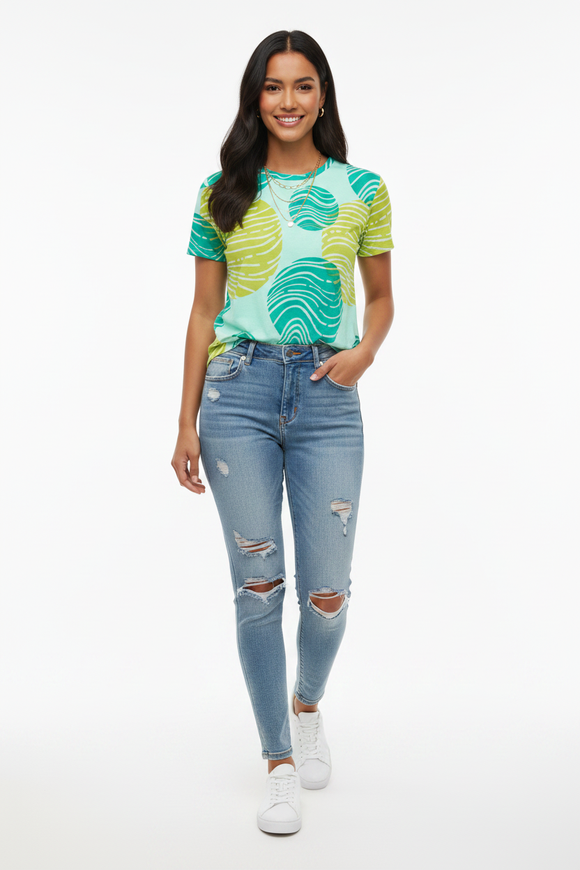 Distressed Skinny Jeans