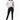 Edgy chic leather pants