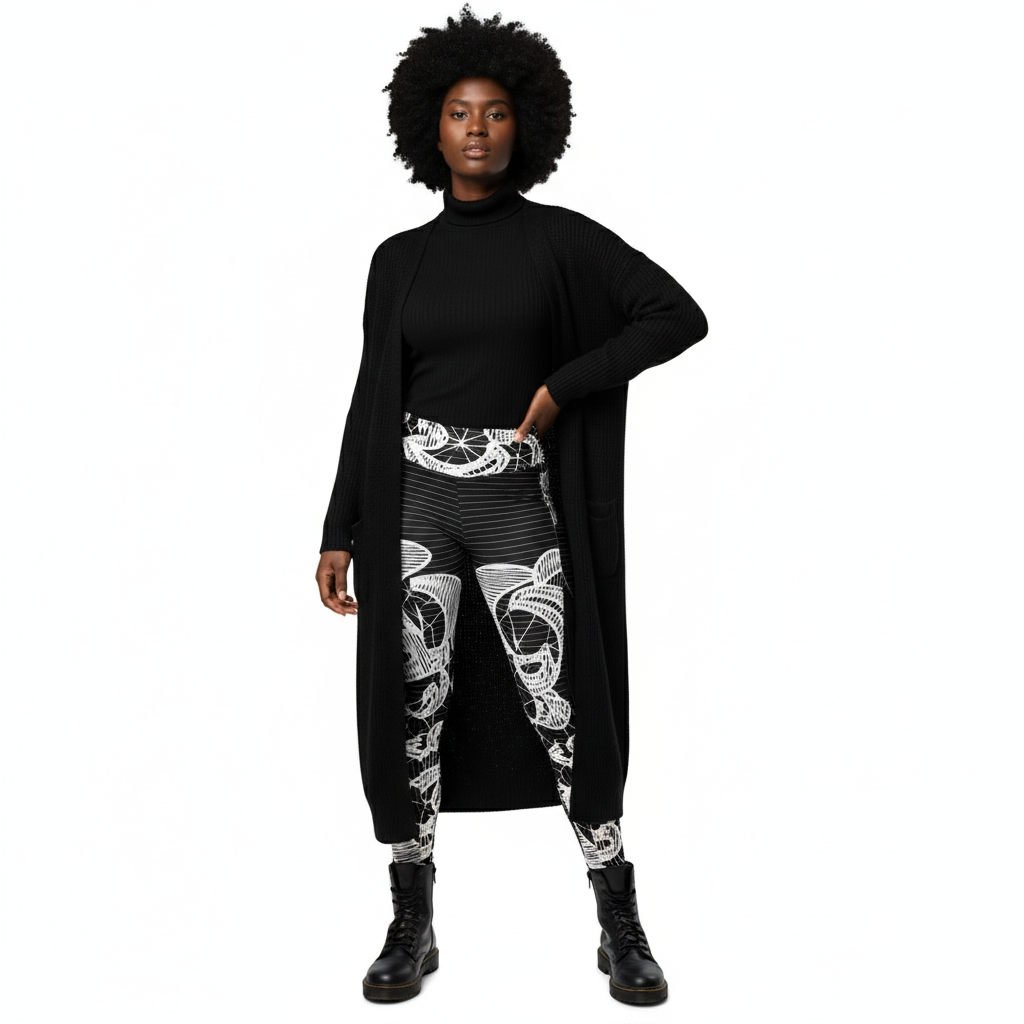 Edgy fall look
