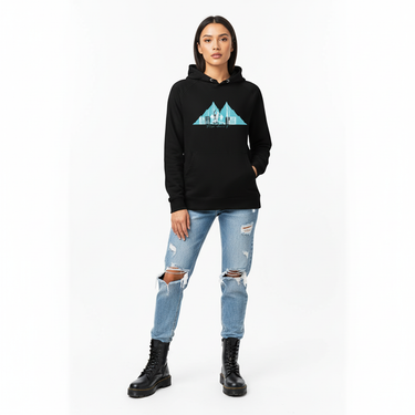 Female Black Jeans Boots Look