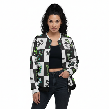 Female crop top look