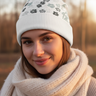 Female model golden hour