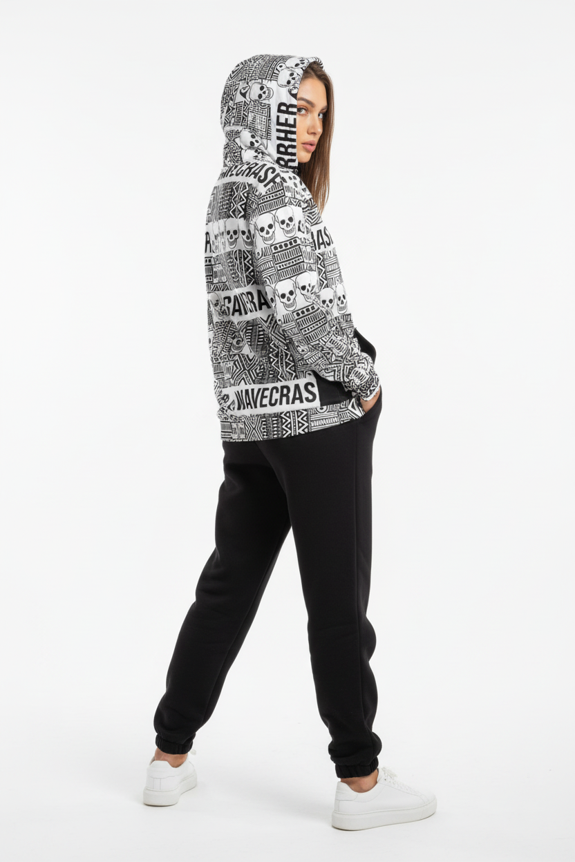 Female side back joggers