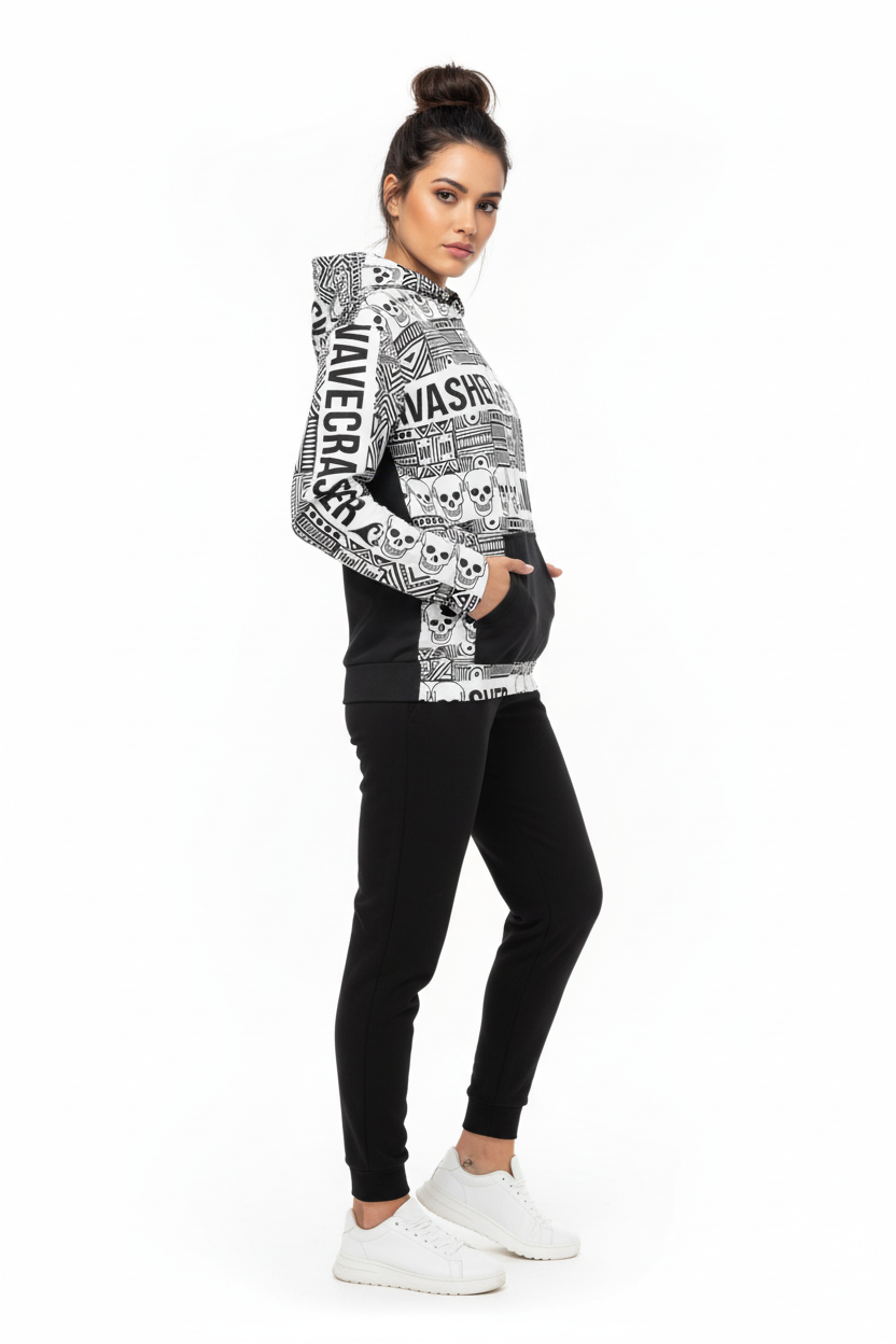 Female side joggers