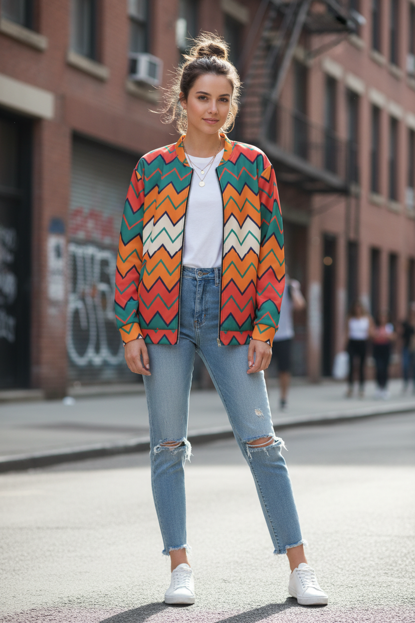 Female urban street